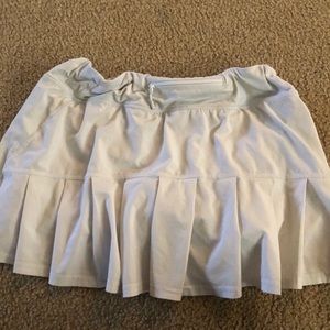 White Lululemon skirt